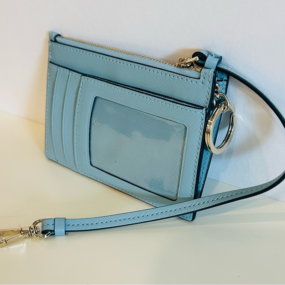 Kate Spade Blue Spencer Slim Crossbody Bag & Matching Wallet, New Without Tags - Picture 8 of 12